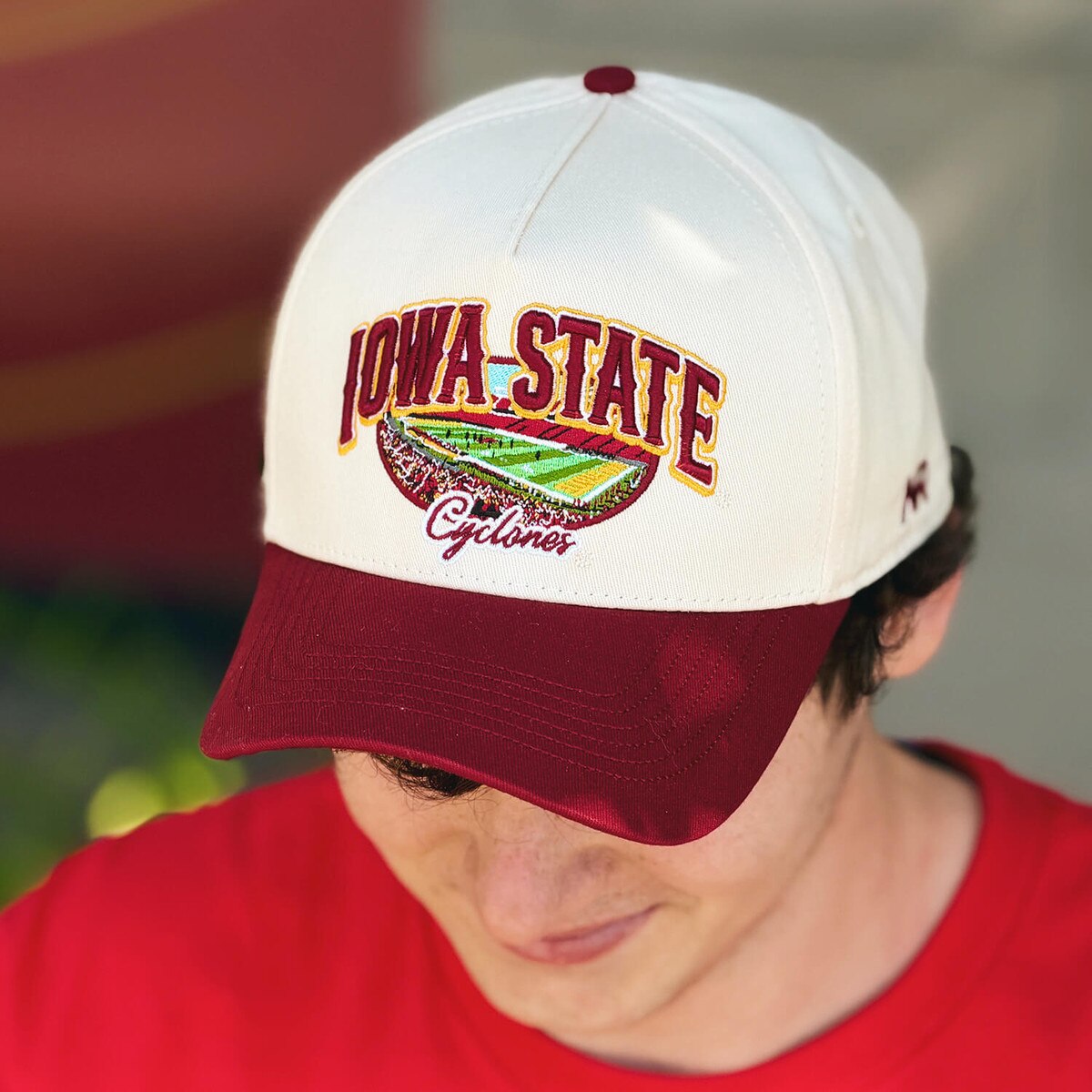 No Rivals Stadium White Hat front
